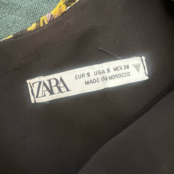 SOLD Zara One Shoulder Dress - Picture 4 of 5